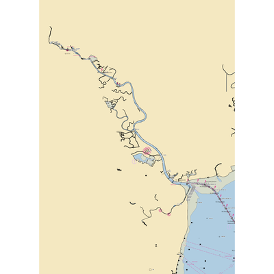 Mira Monte Landing (Novato, CA) NOAA Chart  Gaming Mouse Pad