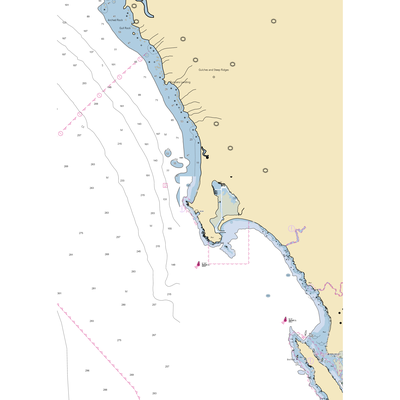 Porto Bodega Marina (Bodega Bay, CA) NOAA Chart  Gaming Mouse Pad