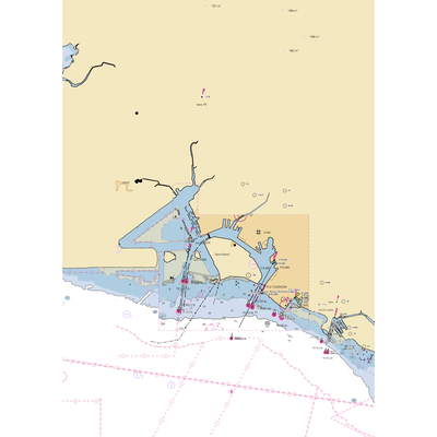 La Mariana Sailing Club (Honolulu, HI) NOAA Chart  Gaming Mouse Pad