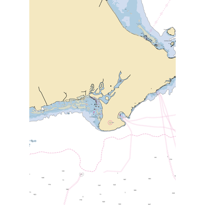 Hawaii Kai Marina (Honolulu, HI) NOAA Chart  Gaming Mouse Pad