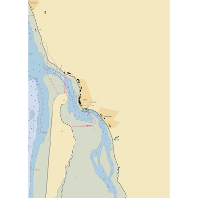 Netarts Bay RV Park & Marina (Netarts, OR) NOAA Chart  Gaming Mouse Pad