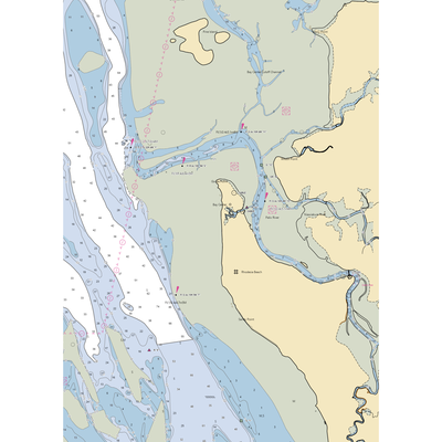 Bay Center Marina - Port of Willapa Harbor (Bay Center, WA) NOAA Chart  Gaming Mouse Pad