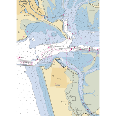 Westport Marina (Grayland, WA) NOAA Chart  Gaming Mouse Pad