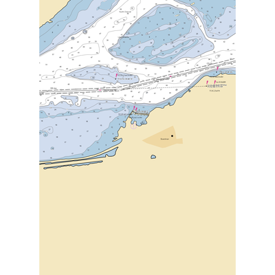 Boardman Marina & RV Park (Paterson, WA) NOAA Chart  Gaming Mouse Pad