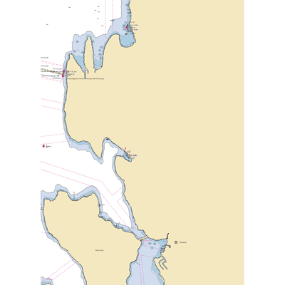 Meydenbauer Yacht Club (Bellevue, WA) NOAA Chart  Gaming Mouse Pad