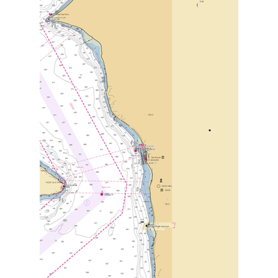 City of Des Moines Marina (Tacoma, WA) NOAA Chart  Gaming Mouse Pad