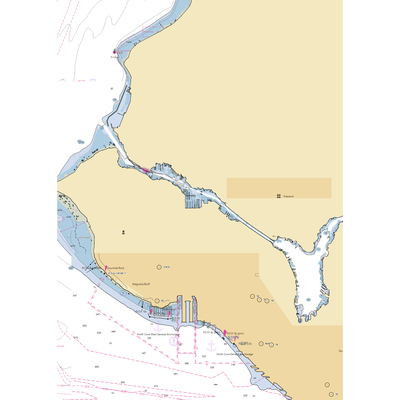 Nickerson Marina (Medina, WA) NOAA Chart  Gaming Mouse Pad