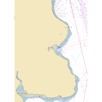 Port of Kingston (Kingston, WA) NOAA Chart  Gaming Mouse Pad