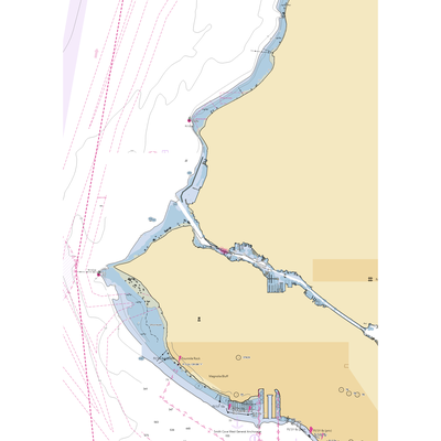 Shilshole Bay Yacht Club (Bainbridge Island, WA) NOAA Chart  Gaming Mouse Pad