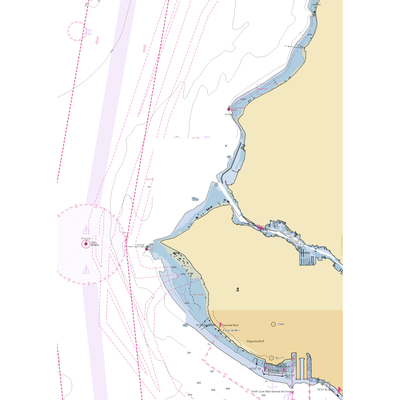 Seaview West Boatyard (Bainbridge Island, WA) NOAA Chart  Gaming Mouse Pad