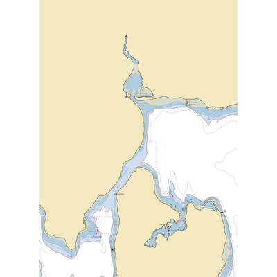 Suquamish Dock (Suquamish, WA) NOAA Chart  Gaming Mouse Pad