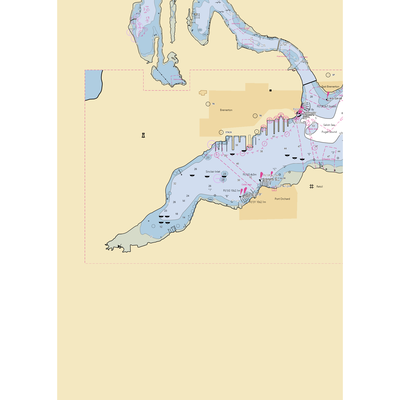 Suldan's Boat Works (Bremerton, WA) NOAA Chart  Gaming Mouse Pad