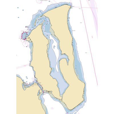 Mystery Bay State Park (Nordland, WA) NOAA Chart  Gaming Mouse Pad