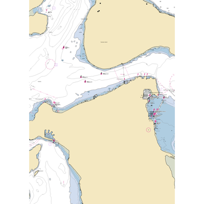 Stabbert Marine & Industrial: Anacortes (Anacortes, WA) NOAA Chart  Gaming Mouse Pad