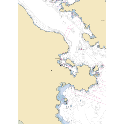 Charters Northwest (Deer Harbor, WA) NOAA Chart  Gaming Mouse Pad