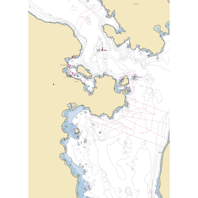 Shipyard Cove Marina (Deer Harbor, WA) NOAA Chart  Gaming Mouse Pad