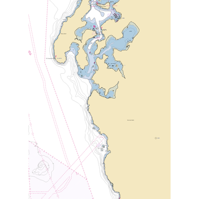 Snug Harbor Marina Resort (Friday Harbor, WA) NOAA Chart  Gaming Mouse Pad