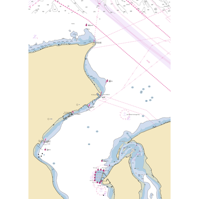 SEA Marine (Nordland, WA) NOAA Chart  Gaming Mouse Pad