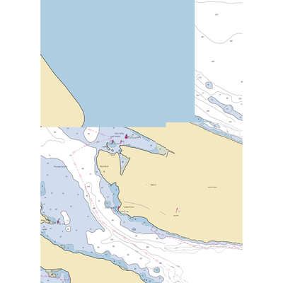 Saturna Point Store Fuel and Pub (Point Roberts, WA) NOAA Chart  Gaming Mouse Pad