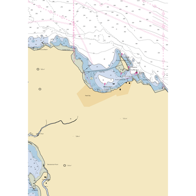 Makah Marina (Neah Bay, WA) NOAA Chart  Gaming Mouse Pad