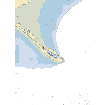 City of Homer Port and Harbor (Seldovia, AK) NOAA Chart  Gaming Mouse Pad