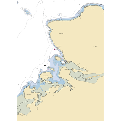 City of Hoonah Boat Harbor (Hoonah, AK) NOAA Chart  Gaming Mouse Pad