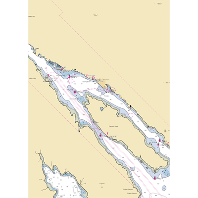 Ketchikan Yacht Club (Ward Cove, AK) NOAA Chart  Gaming Mouse Pad