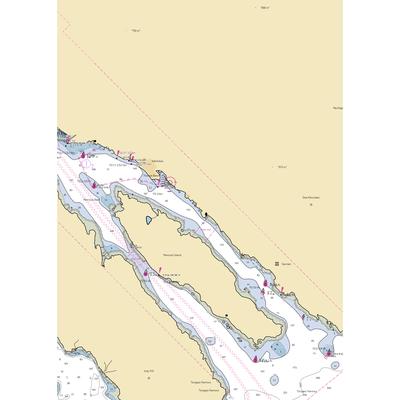 Petro Marine Ketchikan (Ward Cove, AK) NOAA Chart  Gaming Mouse Pad