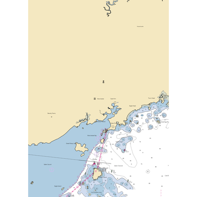 Crocker's Boat Yard Inc (Marblehead, MA) NOAA Chart  Gaming Mouse Pad