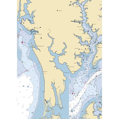 Grays Inn Creek Marina (Rock Hall, MD) NOAA Chart  Gaming Mouse Pad