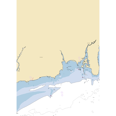 River Landing Marina (South Lyme, CT) NOAA Chart  Gaming Mouse Pad