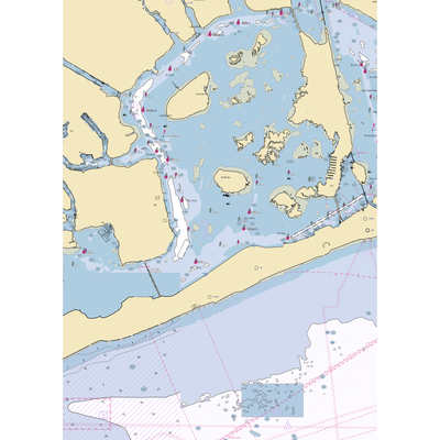 Anchor Yacht Club (Brooklyn, NY) NOAA Chart  Gaming Mouse Pad