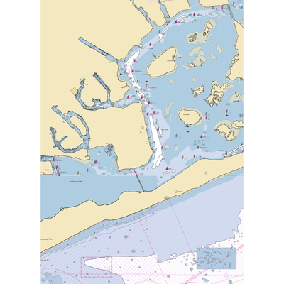 M and W Marine (Brooklyn, NY) NOAA Chart  Gaming Mouse Pad