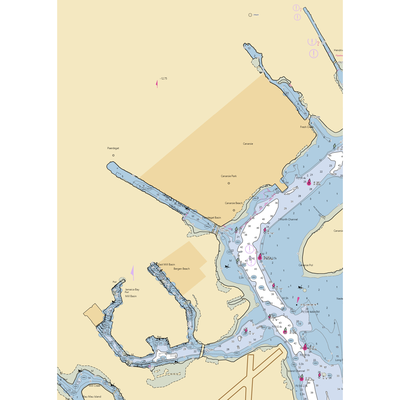 Hudson River Yacht Club Inc (Brooklyn, NY) NOAA Chart  Gaming Mouse Pad