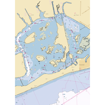 Sea Travelers Marina (Brooklyn, NY) NOAA Chart  Gaming Mouse Pad