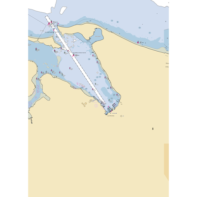 Port Jefferson Town Marina (Lake Grove, NY) NOAA Chart  Gaming Mouse Pad