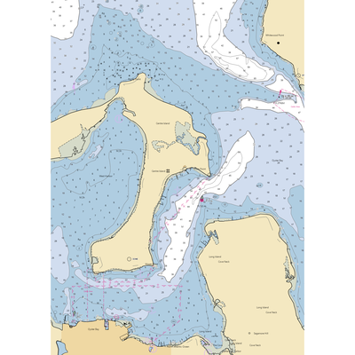 Seawanhaka Corinthian Yacht Club (Cold Spring Harbor, NY) NOAA Chart  Gaming Mouse Pad