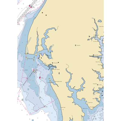 Haven Harbour South (Rock Hall, MD) NOAA Chart  Gaming Mouse Pad