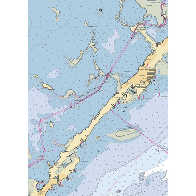 Sheraton Beach Resort Marina (Islamorada, FL) NOAA Chart  Gaming Mouse Pad