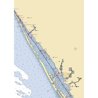 Royal Palm Marina (Venice, FL) NOAA Chart  Gaming Mouse Pad