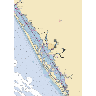 Ainger Creek Marina (Rotonda West, FL) NOAA Chart  Gaming Mouse Pad