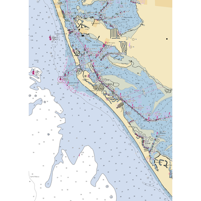 Cannons Marina New & Used Boat Sales (Cortez, FL) NOAA Chart  Gaming Mouse Pad