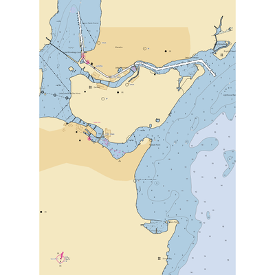 Neenah Nodaway Yacht Club (Appleton, WI) NOAA Chart  Gaming Mouse Pad