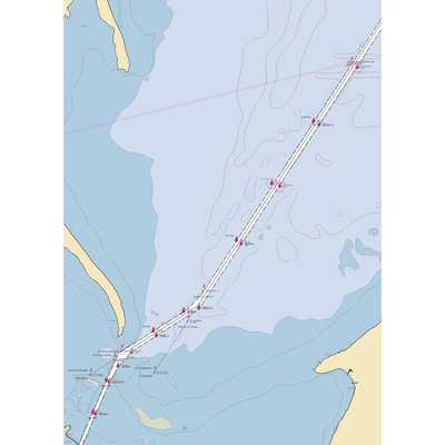 Shipyard Marine (Green Bay, WI) NOAA Chart  Gaming Mouse Pad