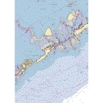 Robbbi's of Islamorada (Islamorada, FL) NOAA Chart  Gaming Mouse Pad