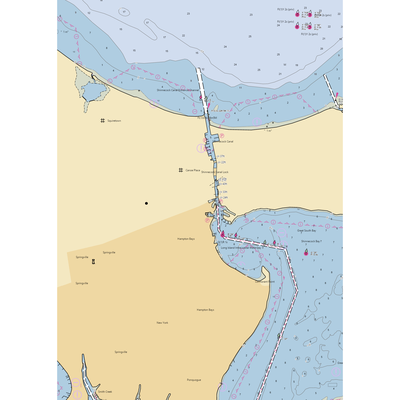 Mariner's Cove Marina (Holtsville, NY) NOAA Chart  Gaming Mouse Pad