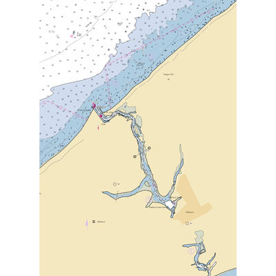 Mattituck Fishing Station (Holtsville, NY) NOAA Chart  Gaming Mouse Pad