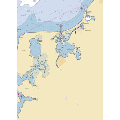 Strong's Marine of Southampton (Holtsville, NY) NOAA Chart  Gaming Mouse Pad