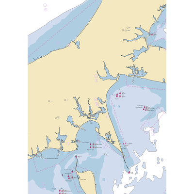 Strong's at Broadwaters Cove (Holtsville, NY) NOAA Chart  Gaming Mouse Pad