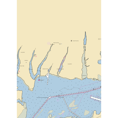 Davison's Marina (Holtsville, NY) NOAA Chart  Gaming Mouse Pad